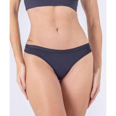 Imagem de Calcinha fio dental em microfibra zero elásticos