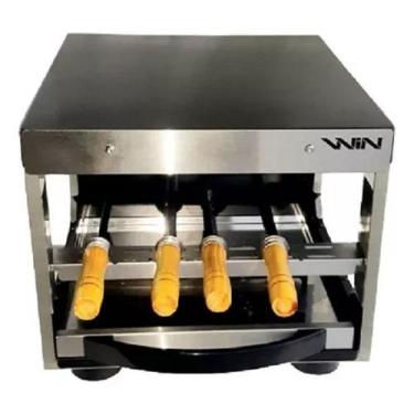 Imagem de Churrasqueira Win 4 Espetos Elétrica de Bancada (2 Espetos Giratórios 