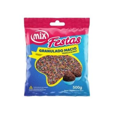 Imagem de Confeito Granulado Macio Mix - 500g ( Escolha as Cores), Misto