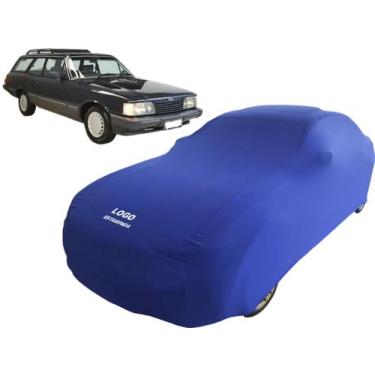 Imagem de Capa Para Proteger Pintura Carro Chevrolet Caravan Comodoro - Mz, Azul
