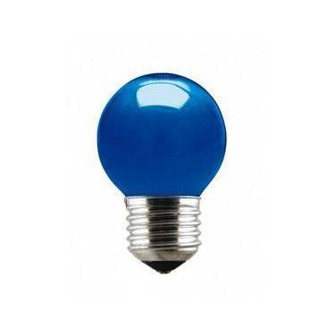 Imagem de Lâmpada Led Galaxy Bolinha G45 Decorativa 1,5W 220V - Ourolux, Azul