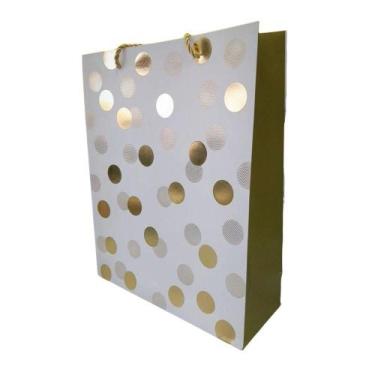 Imagem de Sacola/Embalagem Presente 32x26x10cm N2404005 Mod. 2 - Quanhe