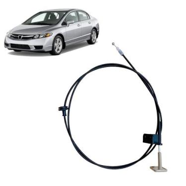 Imagem de Cabo De Capô Puxador Honda New Civic 2007 A 2011 - Fegara