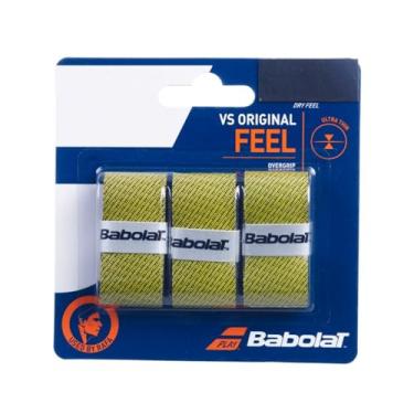 Imagem de Overgrip Babolat VS Original X3 - Preto/Amarelo