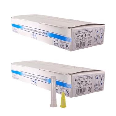 Imagem de KIT 200UN AGULHA 13X0,30MM 30G PARA OZONIOTERPIA SR