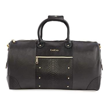 Imagem de BEBE Whitney Weekend Bolsa de viagem feminina, Croc preto, One Size, Ellisa
