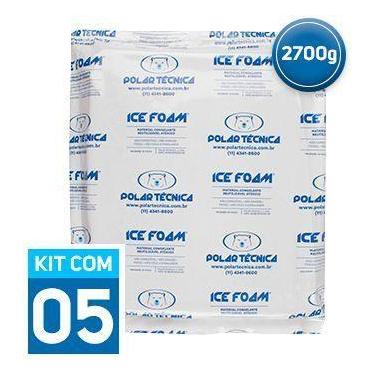 Imagem de Gelo Artificial Espuma Ice Foam 2700g  Caixa fechada com 05 unidades -