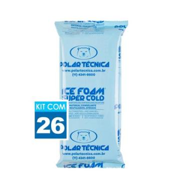 Imagem de PCM Ice Foam: Super Cold 500g  Kit com 26 unidades