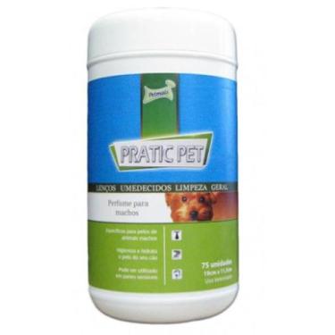 Imagem de Lenço Umedecido Pratic Pet ul 75 Fls - Petmais