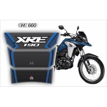 Imagem de Adesivo Protetor De Tanque Moto XRE 190 Standard H660 - Resitank