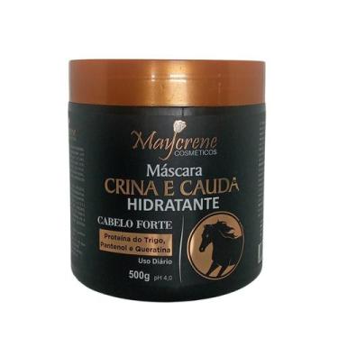 Imagem de Máscara Crina e Cauda Maycrene 500g - Hidratante com Pantenol e Querat