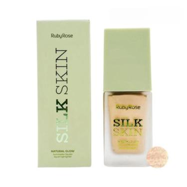 Imagem de Iluminador Líquido Natural Glow - Silk Skin - Ruby Rose - Moonlight