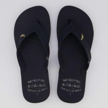 Imagem de Chinelo Reserva Trancoso Western Preto-Masculino