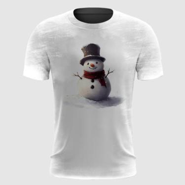 Imagem de Camiseta Boneco de Neve Inverno Natal 2 - A Fabriqueta, XG