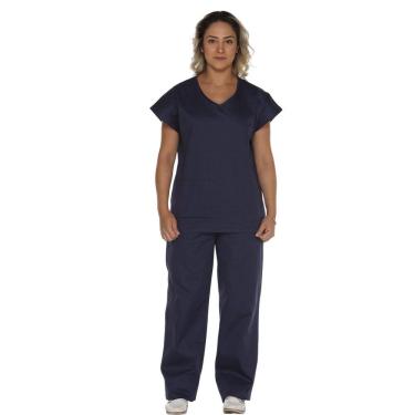 Imagem de Pijama Cirurgico Manga Curta com Bolso