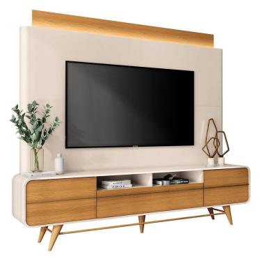 Imagem de Estante Home Theater Nobre para TV até 85” - HB Móveis