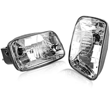 Imagem de RP Remarkable Power, Farol de neblina para Traiblazer 2002 2003 2004 2005 2006 2007 2008 2009/2003-2008 Ascender Clear Bumper Lights Par lados esquerdo e direito FL7073