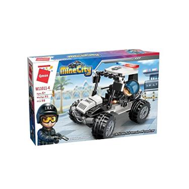 Imagem de Keepplay Bloco de Montar Carro Off-Road da Polícia Mine City