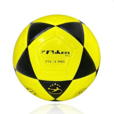 Imagem de Bola Altinha Futevôlei Poker Rio Original Amaciada Futmesa (Amarela)