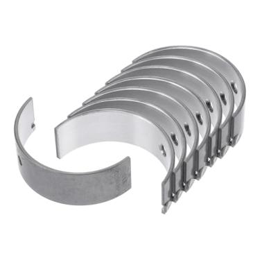 Imagem de A ABSOPRO Conjunto de rolamentos de biela nº 93744930 para Chevrolet Aveo 2009-2011 Kit de rolamento de haste de motor metal prateado 8 peças