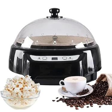 Imagem de Torradeira de café caseira 300 g, com função de temperatura de 0 a 60 minutos, torradeira de grãos de café elétrica, controlo automático de temperatura, para uma variedade de cozidos, A