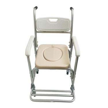 Imagem de Cadeira De Banho S40 Em Alumínio Até 100Kg - Supermedy