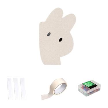 Imagem de XLWLLNJ Boletim Felt Bulletin Pin Pin Pin, Coelho
