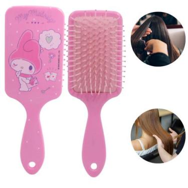 Imagem de Escova Raquete para Cabelo Beleza My Melody Desembaraçar - Sanrio
