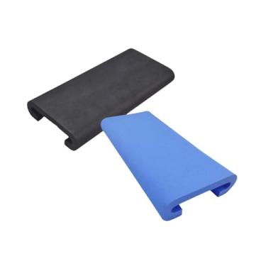Imagem de kowaku 2 peças Dragon Boat Bat Pad Protetor de paddle U Moda não -lip caiaque tapete de assento para passeio de caiaque de de barco Substituição de, Preto Azul