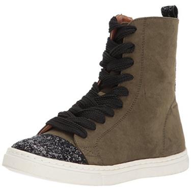 Imagem de Tênis infantil Zita Dolce Vita, Green Microsuede, 2 Little Kid