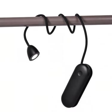 Imagem de McmhyingPop Luminária de LED 3 em 1, lâmpada de mesa e lanterna, luminária de mesa recarregável de 1800 mAh para escritório em casa, leitura de cama e ao ar livre - lâmpada dobrável para pendurar no