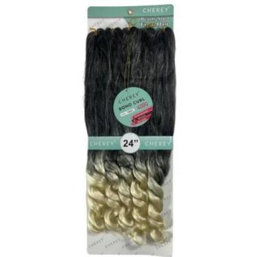 Imagem de Jumbo Trança Com Cachos Boho French Curl Cherey 520g Pacotão - bbless,