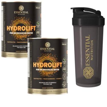 Imagem de Combo Essential Nutrition - 2x Hydrolift Eletrólitos minerais ativos - Sabor Tangerina + Coqueteleira Oficial