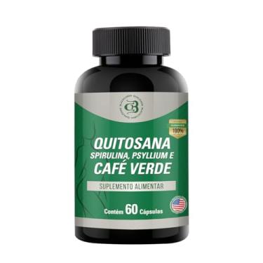 Imagem de Mix Quitosana Spirulina Psyllium Café Verde 60 Caps Black Cobra