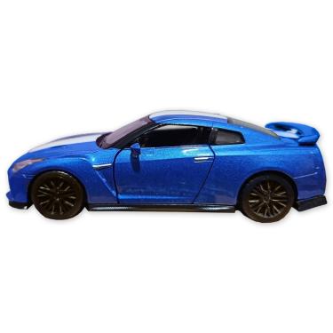 Imagem de Carro Miniatura Metal Fricção Carrinho Action C- Som E Luz Nissan Gt-r R35