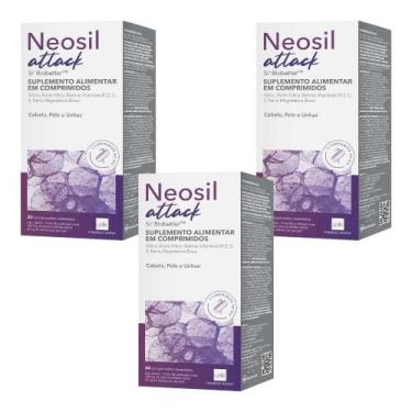 Imagem de Kit Neosil Attack Com 3 Caixas De 30 Comprimidos Revestidos Cada - USK