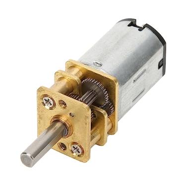 Imagem de Redução Velocidade do Motor Engrenagem Com Caixa de Engrenagens de Metal DC 3V 15-1000rpm para Substituição (15rpm)