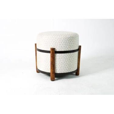 Imagem de Puff Redondo Chesterfield Super Luxo - Novo Encanto