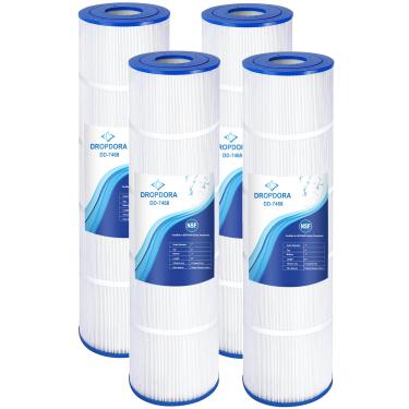 Imagem de Dropdora Filtro de piscina atualizado compatível com Jandy CL 460, CV460, Unicel C-7468, PJAN115, Ultral-A9, Filbur FC-0810, filtros Excel XLS-705, FC-6410, cartucho de filtro de piscina de 460 metros