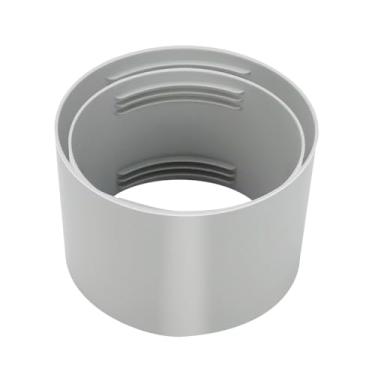 Imagem de Bysameyee Acoplador portátil de extensão de mangueira de ar condicionado, universal 5 polegadas (130 mm) AC A/C Conector de mangueira de exaustão Acoplamento adequado para mangueira de rosca no sentido horário e anti-horário de 5 polegadas