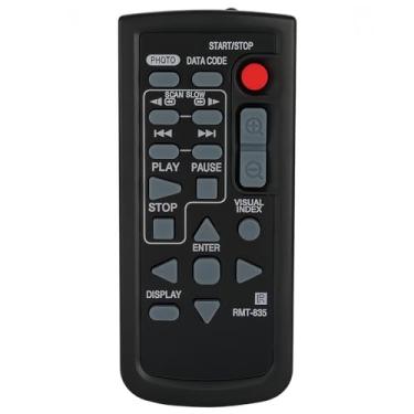 Imagem de Controle remoto de substituição universal compatível com Sony DVD Handycam filmadora RMT-835 HDR-CX520 HDR-CX520E HDR-CX520V HDR-CX520VE FDR-AX100 FDRAX100/B HDR-TD10