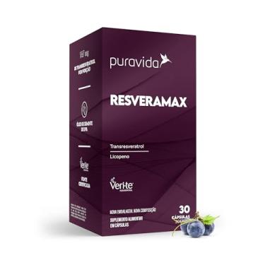 Imagem de Puravida Vitaminas e Antioxidantes Resveramax Resveratrol 30 Cápsulas