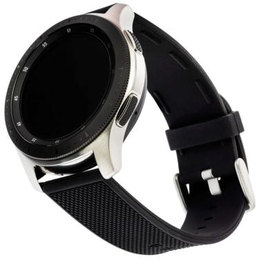 Imagem de COMit - Kit de banda para Samsung Galaxy Watch 42mm, Watch Active e Watch Active 2 - Tecido Preto/Bluestone/Preto-52375BBR