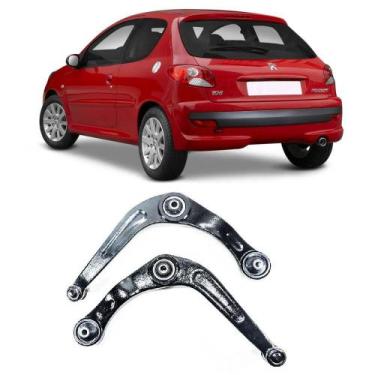 Imagem de Bandeja Peugeot 206 Dianteiro 1998 Até 2010 O Par - Premier Automotive