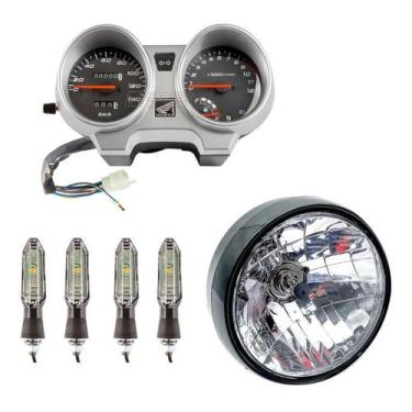 Imagem de Farol Cg150 Painel Sport Cg 150 Piscas Universal Cb Twister - Plasmoto