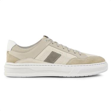 Imagem de Sapatênis Democrata Denim Wide Masculino (Bege/Bege, BR, Adulto, Numérico, 38)