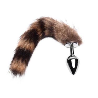 Imagem de Plug Anal M Rabo De Raposa Marrom Sexy Import