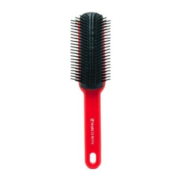 Imagem de Escova Pompadour Para Modelar E Alisar Topetes Marco Boni, Vermelho