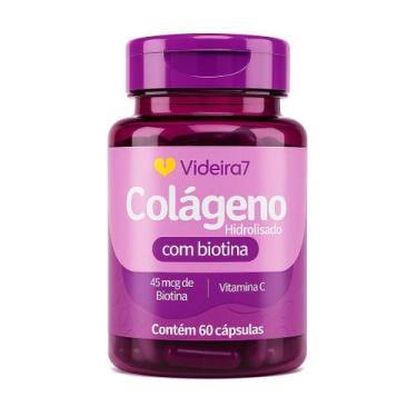 Imagem de Colágeno com Vitamina C e Biotina 500mg - 60 Cápsulas - Videira 7