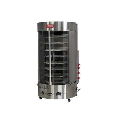 Imagem de Assador de Carne Rotativo Gpaniz 130kg Bivolt Sem Queimador Central AR